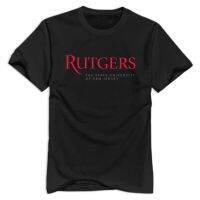 Mens Rutgers University Roundneck Men T-Shirts Kelakar