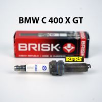 หัวเทียน BRISK PREMIUM RACING แกนเงิน BMW C 400 X GT Spark Plug (SY01RC) รองรับทุกน้ำมัน Made in EU