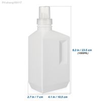 Empty Laundry Detergent Dispenser Bottle Refillable Liquid Lotion Shampoo Plastic Dispenser Container for Laundry Room Kitchen