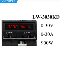 Longwei3030KD 60โวลต์10A 20A 900วัตต์15โวลต์30โวลต์30A พลังงานขนาดใหญ่ที่มีเสถียรภาพปรับม้านั่งสวิตช์ไฟควบคุมห้องปฏิบัติการ DC แหล่งพลังงาน