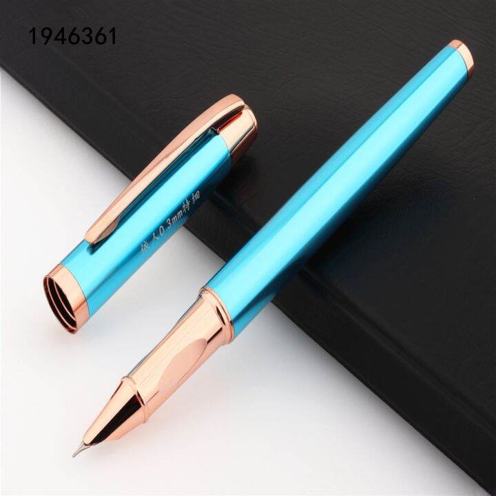 luxury-quality-3699-all-colors-business-office-fountain-pen-student-school-stationery-supplies-ink-calligraphy-pen