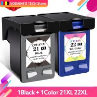 Royek Remanufactured  21 Black color Ink Cartridge Replacement for HP 21 22 HP21 for Deskjet F2280 F4180 F4100 F2100 F2200 F300 Ink Cartridges