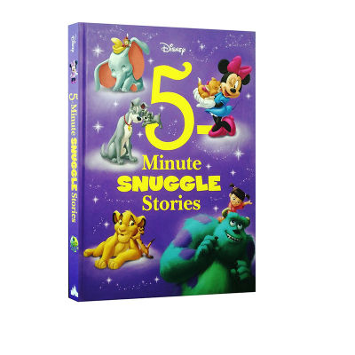 D.isney 5-minute snoogle stories hardcover picture book of D.isney 5-minute stories 12 stories collection Lion King / Mickey Mouse / Donald Duck