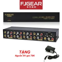 Bộ chia tín hiệu Audio Video 1 vào 8 ra - FJGEAR-108AVc