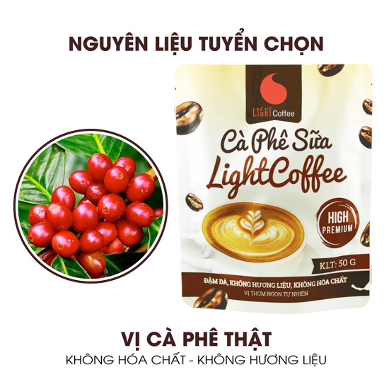 Cà phê sữa thơm ngon và tiện lợi đặc biệt không pha trộn hương liệu gói - ảnh sản phẩm 4