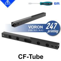 ม้วนเส้นใยคาร์บอนพันทวิลสแควร์ Tubefor น้ำหนักเบา Voron V0.1/V0.2เครื่องพิมพ์3d 1ชิ้น Voron0เจาะท่อ Cf