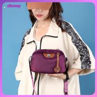 XIHONEY ไนลอนทำจากไนลอน กระเป๋า Crossbody กันน้ำกันน้ำได้ จุได้มาก กระเป๋าสะพายไหล่แบบสบายๆ ของใหม่ ดีไซน์เนอร์หรู กระเป๋าถือแบบถือ สำหรับผู้หญิง