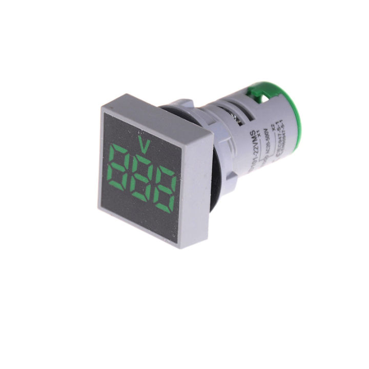 rayua-22mm-ac12-500v-voltmeter-square-panel-led-digital-voltage-meter-indicator-light