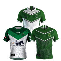 2019-2020-2021 MAORI ALL STARS – MENS RUGBY JERSEY Size: S-5XL （Print Custom Name Number）Top