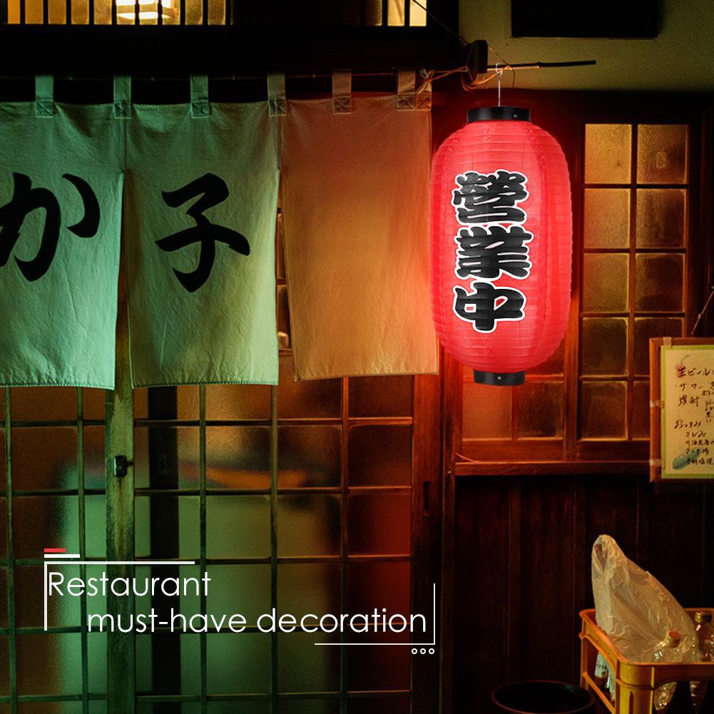 Izakaya restaurant Sign Lantern Japanese Red Lantern Bar Decorative Sushi Ramen 
