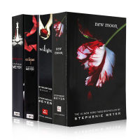 The Twilight Saga Boxed Set (Book 1-4) Romantic Love Story Books Dating Books Teen Young Adult Vampire Fiction Novels English English Reading Book หนังสือภาษาอังกฤษ หนังสือ หนังสืออังกฤษ