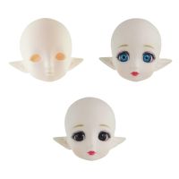 (Popular toys) 1/6 BJD ตุ๊กตาหัวเคลื่อนย้ายได้ DIY Ball Jointed สำหรับเปลี่ยนอุปกรณ์เสริม