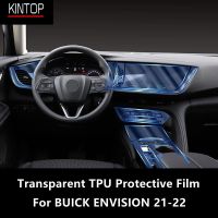 For BUICK ENVISION 21-22 Car Interior Center Console Transparent TPU Protective Film Anti-Scratch Repair Filmaccessories