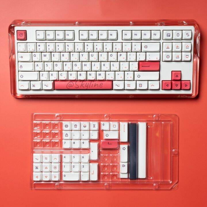 126 Keys/Set Kon Momo Keycaps PBT Dye Sublimation Key Caps XDA Profile