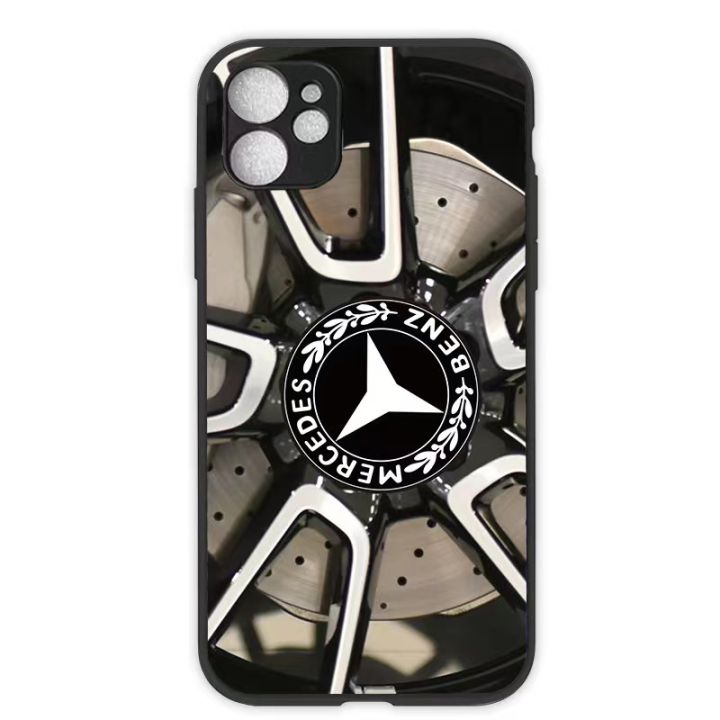 เคสสำหรับไอโฟนโทรศัพท์กันกระแทก-mercedes-benz-14-pro-plus-pro-max-13-12-11-กระจกป้องกัน