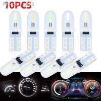 10X T5 LED 3014 2SMD No Polarity Auto Car Dashboard Lights Car Reading Instrument Panel Lamp Door License Plate Light