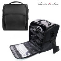 BX02 กระเป๋าใส่อุปกรณ์ ช่างแต่งหน้า makeup artist bag ช่างทำผม พร้อม กระเป๋าใส 3 ใบ