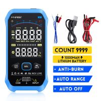 ZZOOI FNIRSI-S1 Digital Multimeter 9999 Counts Portable Smart Multimeter Auto Range 1000V AC DC Voltage Resistance Capacitance Tester