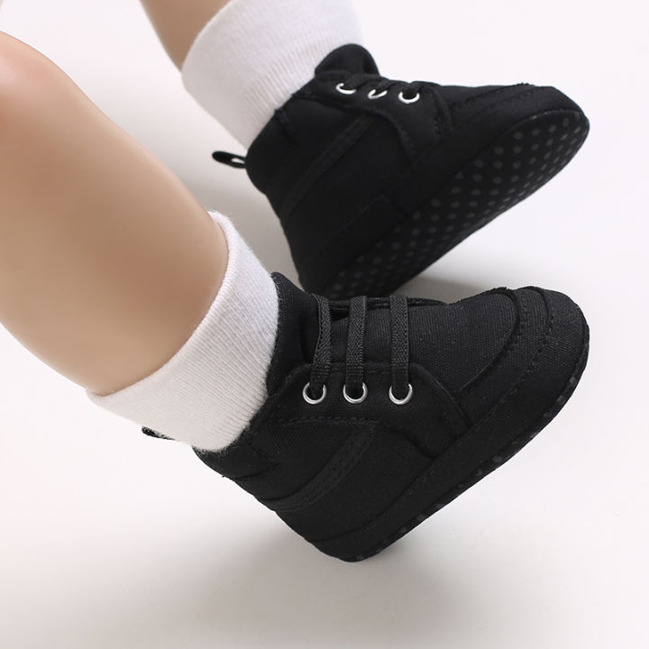 รองเท้าทารกแรกเกิดรองเท้าเด็กลำลองรองเท้ากีฬารองเท้าพื้นรองเท้าผ้าฝ้ายไม่ลื่นรองเท้าใส่เดินรองเท้า-pu-รองเท้าเด็กทารกรองเท้าเด็กผู้หญิงเด็ก