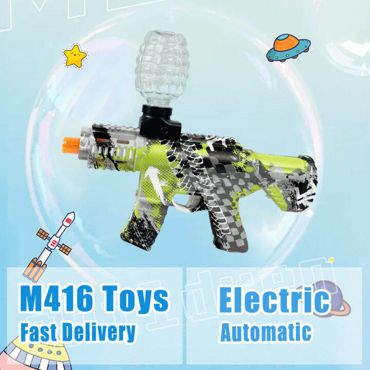 [Electric mini m416]gel blaster gun m416 auto Toy Gun electric