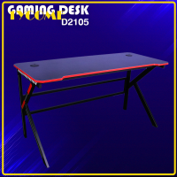 Gaming Desk รุ่น D2105 โต๊ะเกมมิ่ง โต๊ะคอมพิวเตอร์ 140x60x74