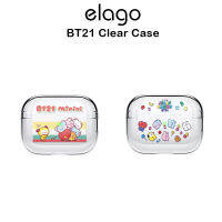 Elago BT21 Clear Case เคสกันกระแทกเกรดพรีเมี่ยมจากอเมริกา เคสสำหรับ AirPods Pro2(ของแท้100%)