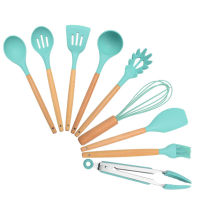 Kitchen Utensils Set Non-stick Silicone Cookware Cooking Tools Sets Spoon Spatula Ladle Kitchen Accessories Kitchen Gadget Sets