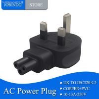 ✓☇ JORINDO UK to IEC320 C5 Power adapter British 3 pin male plug to cloverleaf shape C5 female AC Conversion plug