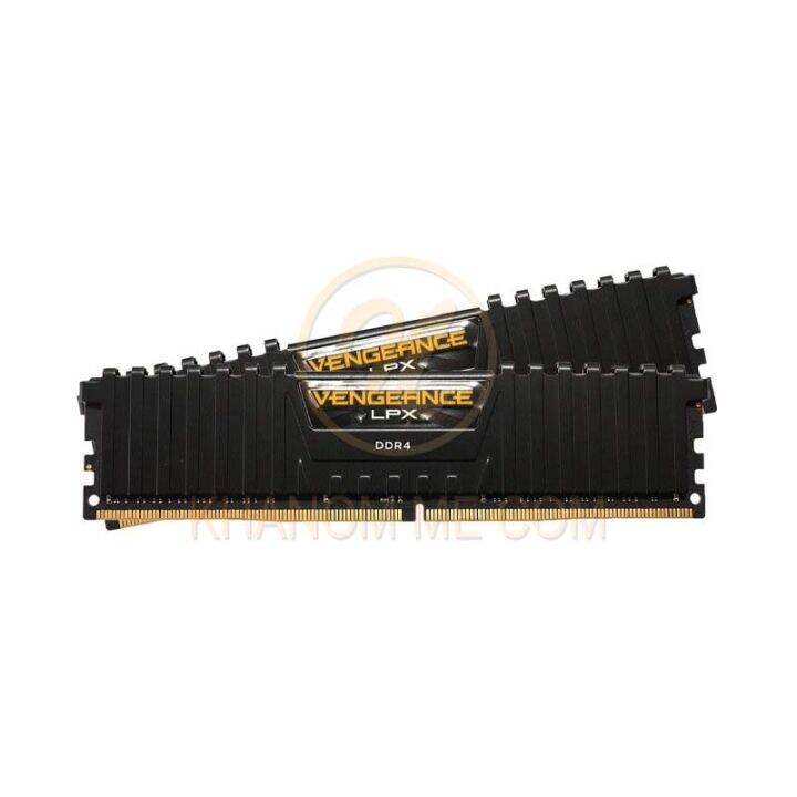 RAM DDR4(2666) 16GB (8GBX2) CORSAIR VENGEANCE LPX BLACK ...