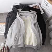 ™☬♗ coat jacket velvet Thick warm winter hoodie sweatshirt top plus size