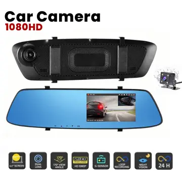 Hd Dashcam Wireless WiFi Connection Front and Rear Dual Lens with Reverse  Video Car Black Box