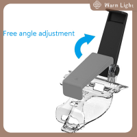 ตัวควบคุม PS5แบบมีไฟอบอุ่นแท่นวางโทรศัพท์ที่ยึดแบบคลิปหนีบโทรศัพท์มือถือ