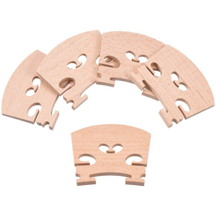 5x-maple-4-4-full-size-violin-bridge-qin-code-amp-1x-electric-violin-pickup-piezo-preamp-accessory-with-active-tone-system