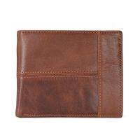 Purse For Men Genuine Leather Mens Wallets Thin Male Wallet Card Holder Cowskin Soft Mini Purses PJ002