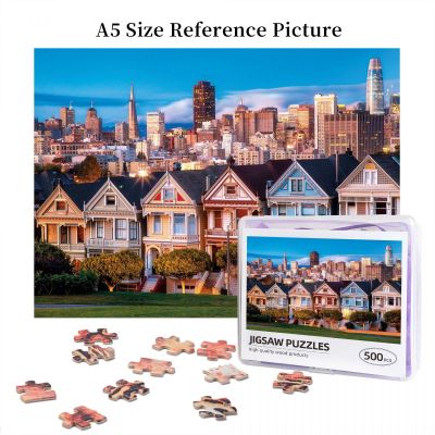 PAINTED LADIES Wooden Jigsaw Puzzle 500 Pieces Educational Toy Painting Art Decor Decompression toys 500pcs