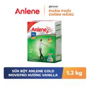 Sữa bột Anlene Gold MovePro hương Vanilla hộp giấy 1.2kg Date - 26 06 2023