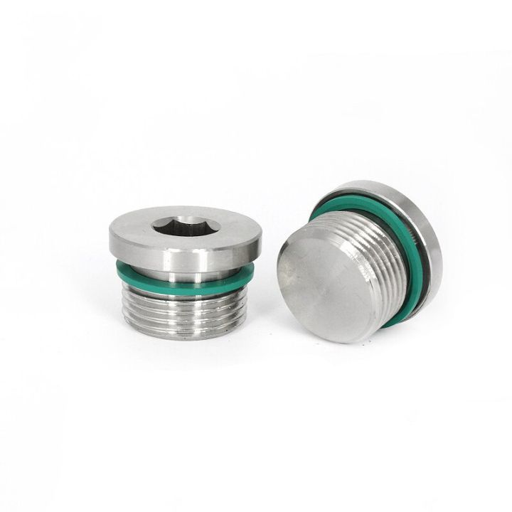 bsp-metric-male-thread-304-stainless-steel-hex-socket-ed-end-cap-fkm-sealing-ring-flange-plug-pipe-fitting-adapter-connector-pipe-fittings-accessories
