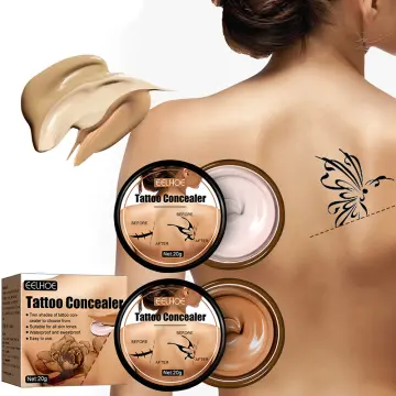 Waterproof Brightening Temporary Scar Tattoo Concealing Cream