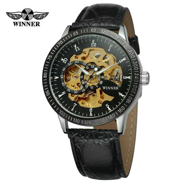 t-winner-นาฬิกาข้อมือพื้นผิวสีดำและสีทองตัวเลขอารบิกที่มีตัวเลขโรมันสายหนังสีดำ-men39นาฬิกาข้อมือผู้ชาย