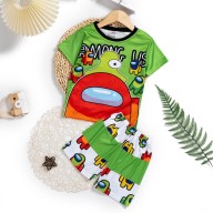 Đồ bộ bé trai quần áo trẻ em MIMYKID in 3D hoạt hình cực hót sắc nét chất thumbnail