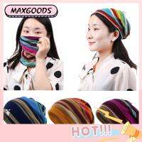 MAXG Multi-Use Soft Stretchy Stylish Pattern Winter Hats Neck Scarf Ear-Protector Beanie Cap