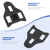 Road Bike Lock Pedal Shims Cycling Shoe Self Lock Adjustable Bicycle Lock Pedal Cleat Gasket Bike Pedals Parts