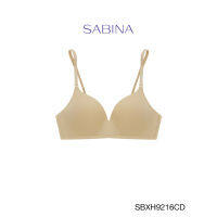 Sabina ซาบีน่า ฟองดี รุ่น SOFT DOOMM (ไร้โครง) รหัส SBXH9216CD สีเนื้อเข้ม