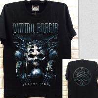 เสื้อแขนสั้นสำหรับผู้ชายเสื้อร็อควงดนตรี Dimmu Borgir