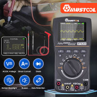 MUSTOOL 2 in 1 MT8028 HD Intelligent Graphical Digital Oscilloscope Multimeter With 2.4 Inches Color Screen for Electronic Test