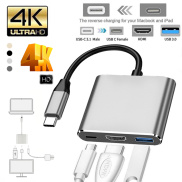 Cuguu USB C to HDMI adapter, type C OTG 3 in 1 hub