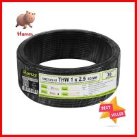 สายไฟ THW IEC01 RANZZ 1x2.5 ตร.มม. 30 ม. สีดำELECTRIC WIRE THW IEC01 RANZZ 1X2.5SQ.MM 30M BLACK **หมดแล้วหมดเลย**