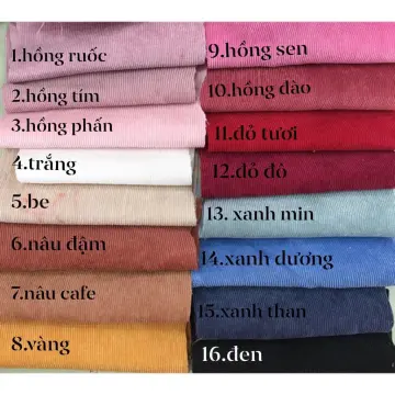 Vải Gấm Cao Cấp - #Nhung_Tuyết Màu đỏ đô mới về. Màu siêu... | Facebook