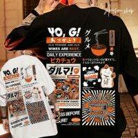 ARE [M～5XL]️เสื้อยืด️YO.G เวอร์ชั่นภาษาญี่ปุ่นคอกลม แขนสั้น แฟชั่น #w18