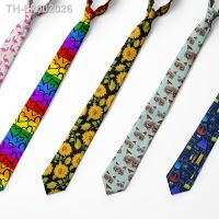 ☽✵ New Fashion Colorful Novel Science Symbol Accessories Necktie High Quality 8cm Mens Ties Suit Business Wedding Casual